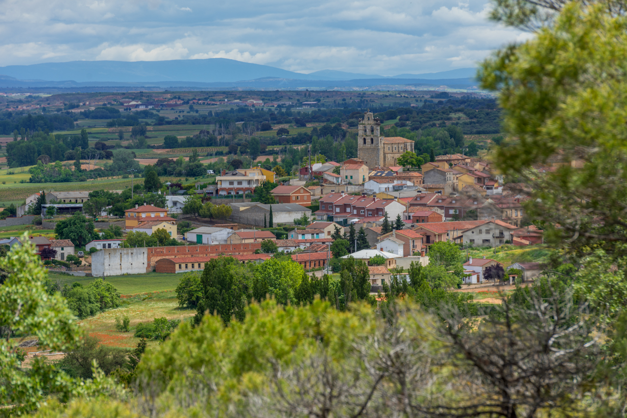 The village of La Aguilera