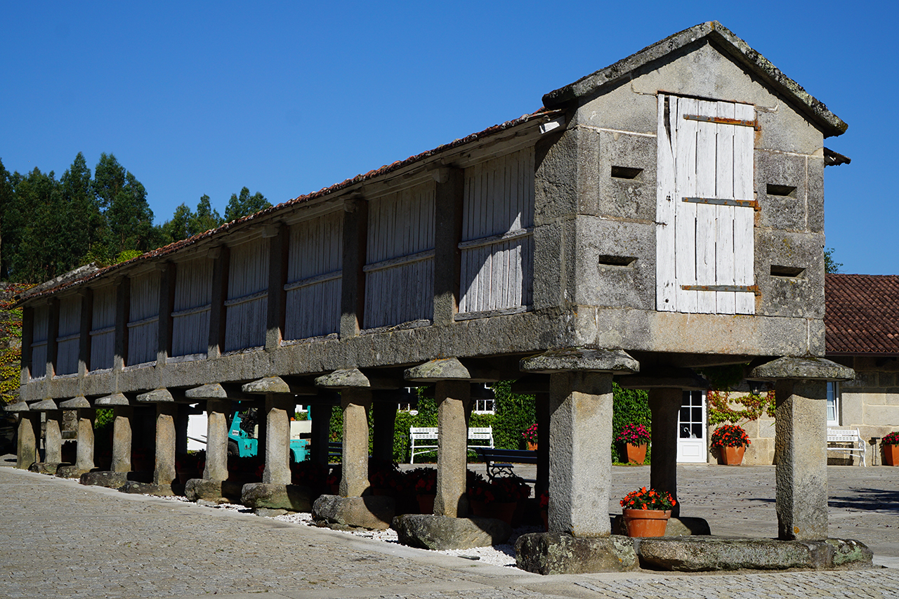 The horreo of Pazo de Señorans