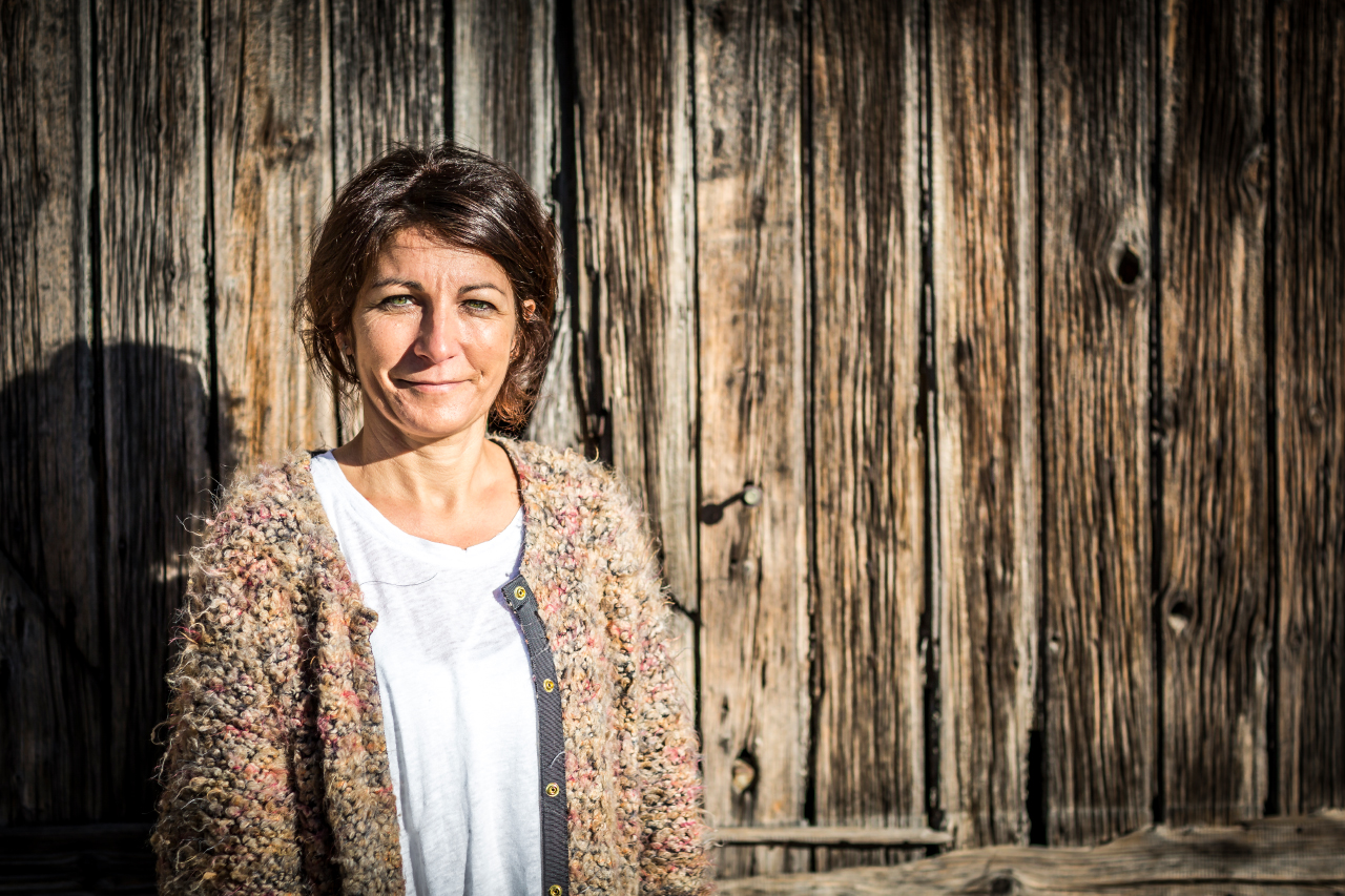 Isabelle Sabon at Clos Saint Antonin © Photo credits: Henrik Ehlers, Jysk Vin.